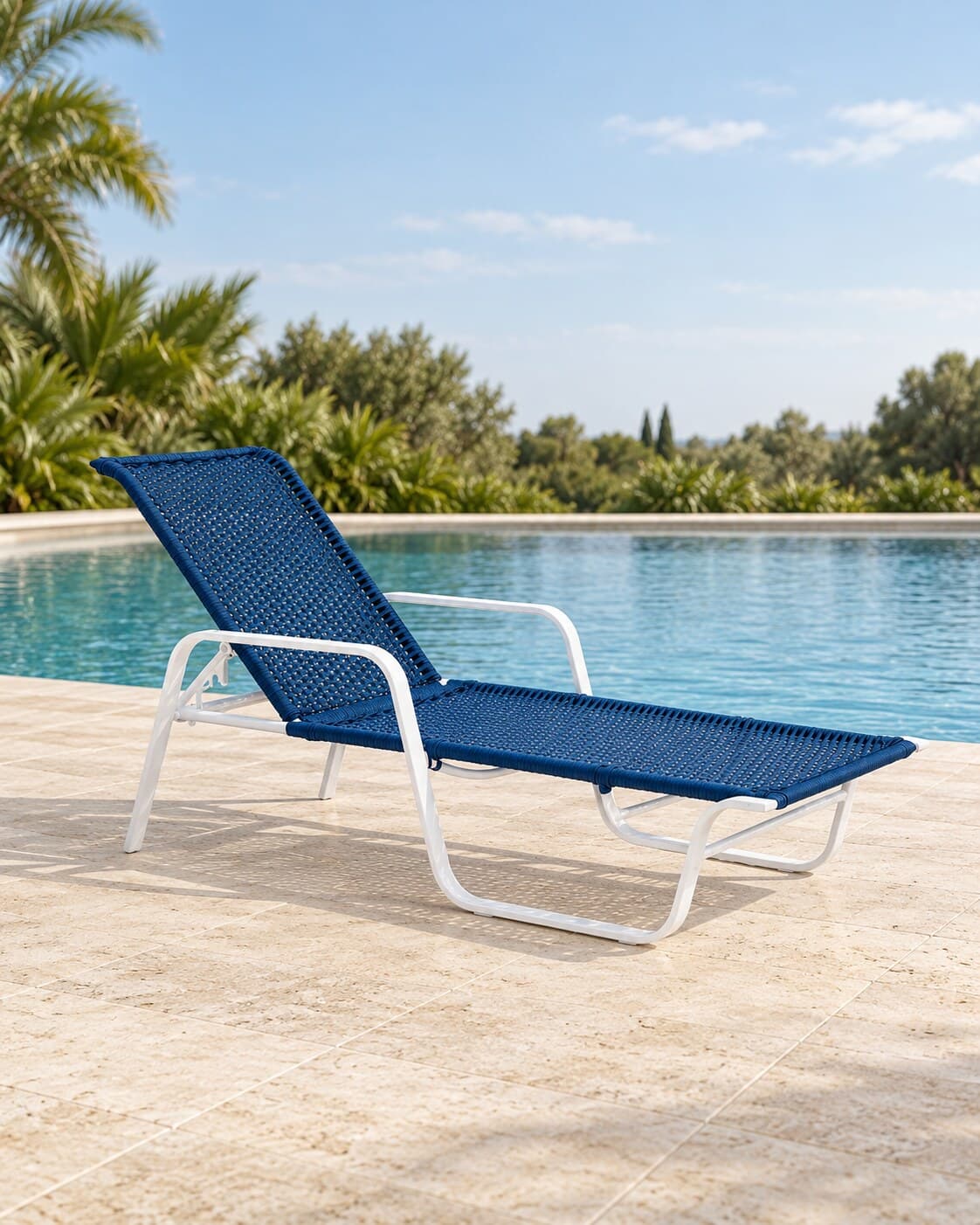 Espreguiçadeira Verano fibra em ambiente