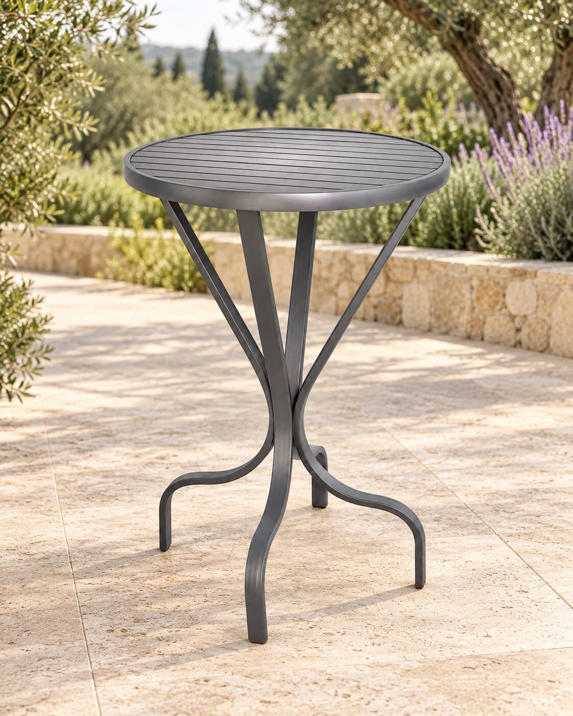 Mesa bistrô SOLARIS em ambiente