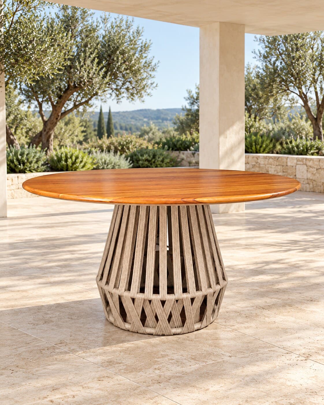 Mesa CLASSIC madeira em ambiente