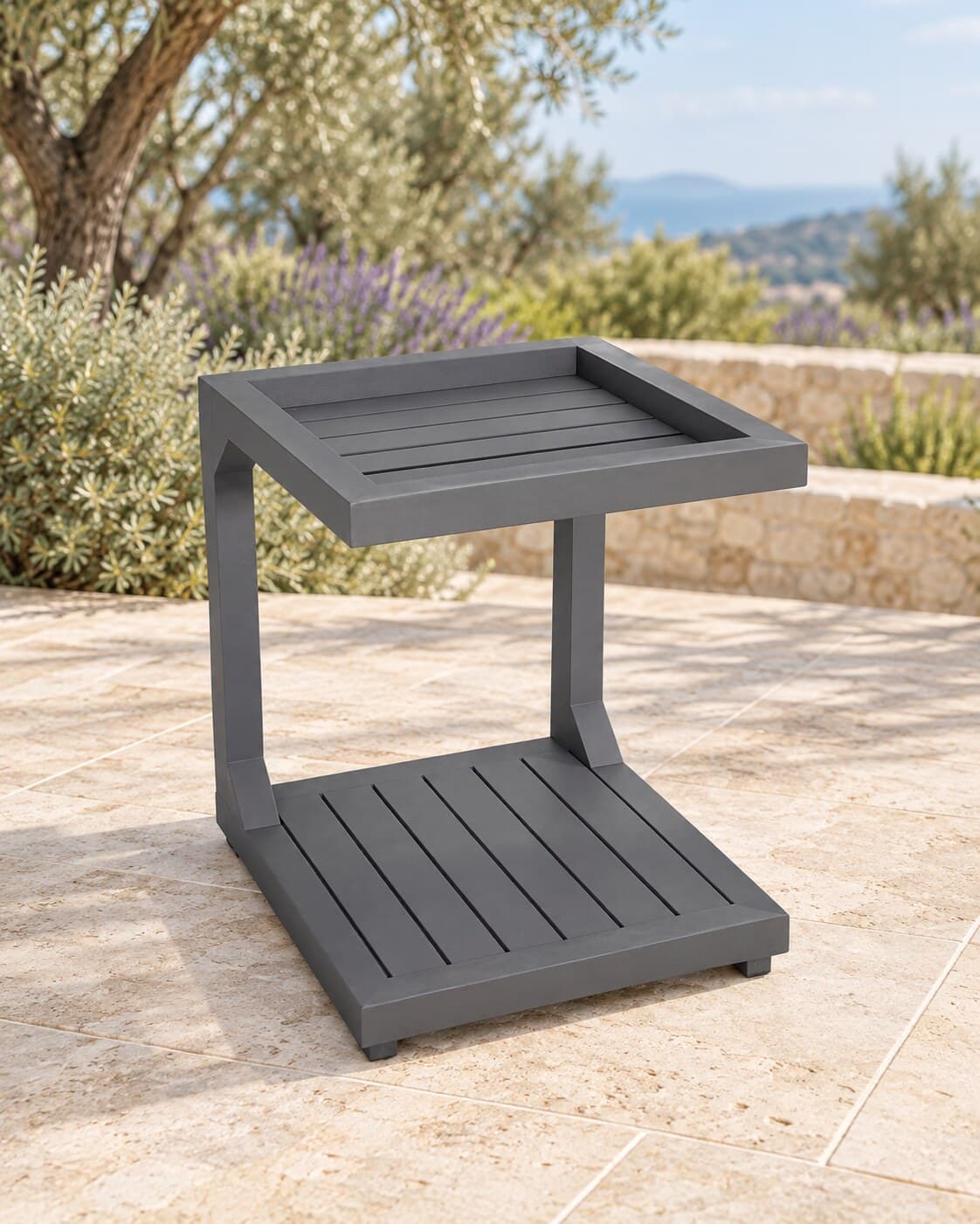 Mesa de apoio PERFILE dupla em ambiente