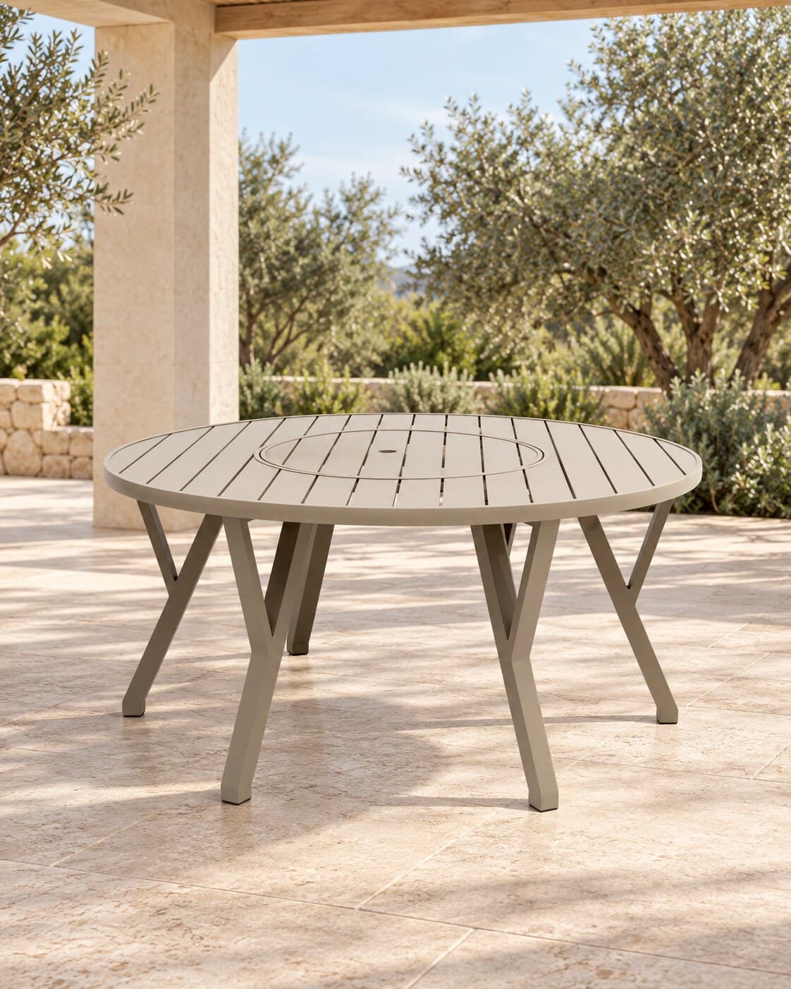 Mesa PRATIC girafor 1,60m em ambiente