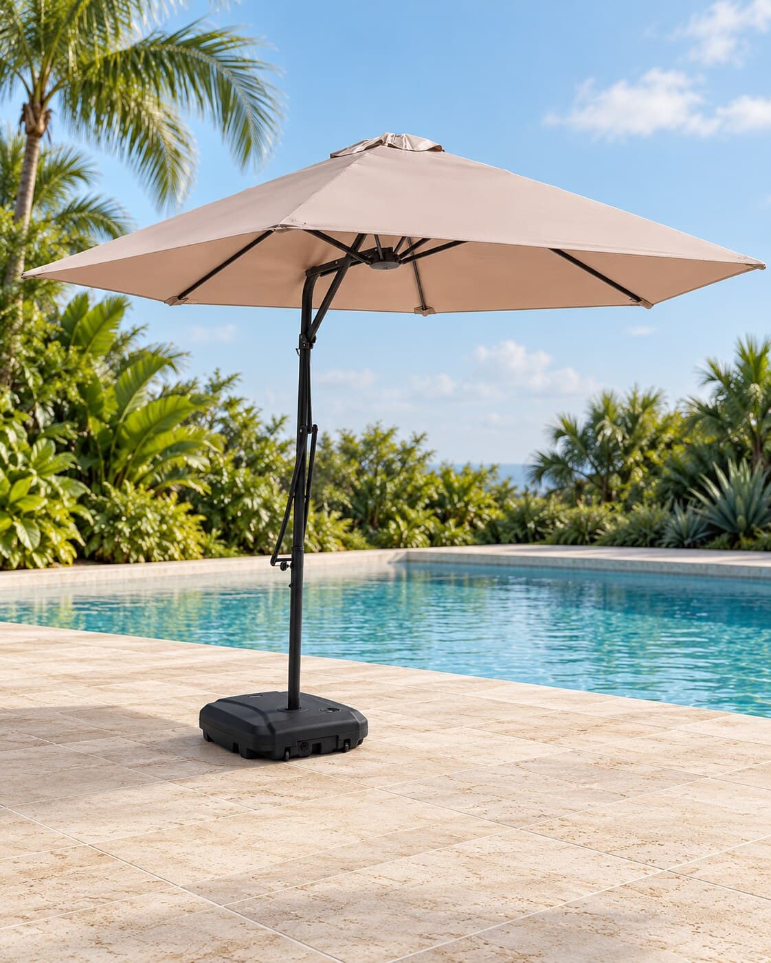 Ombrelone PRATIC Lateral em ambiente