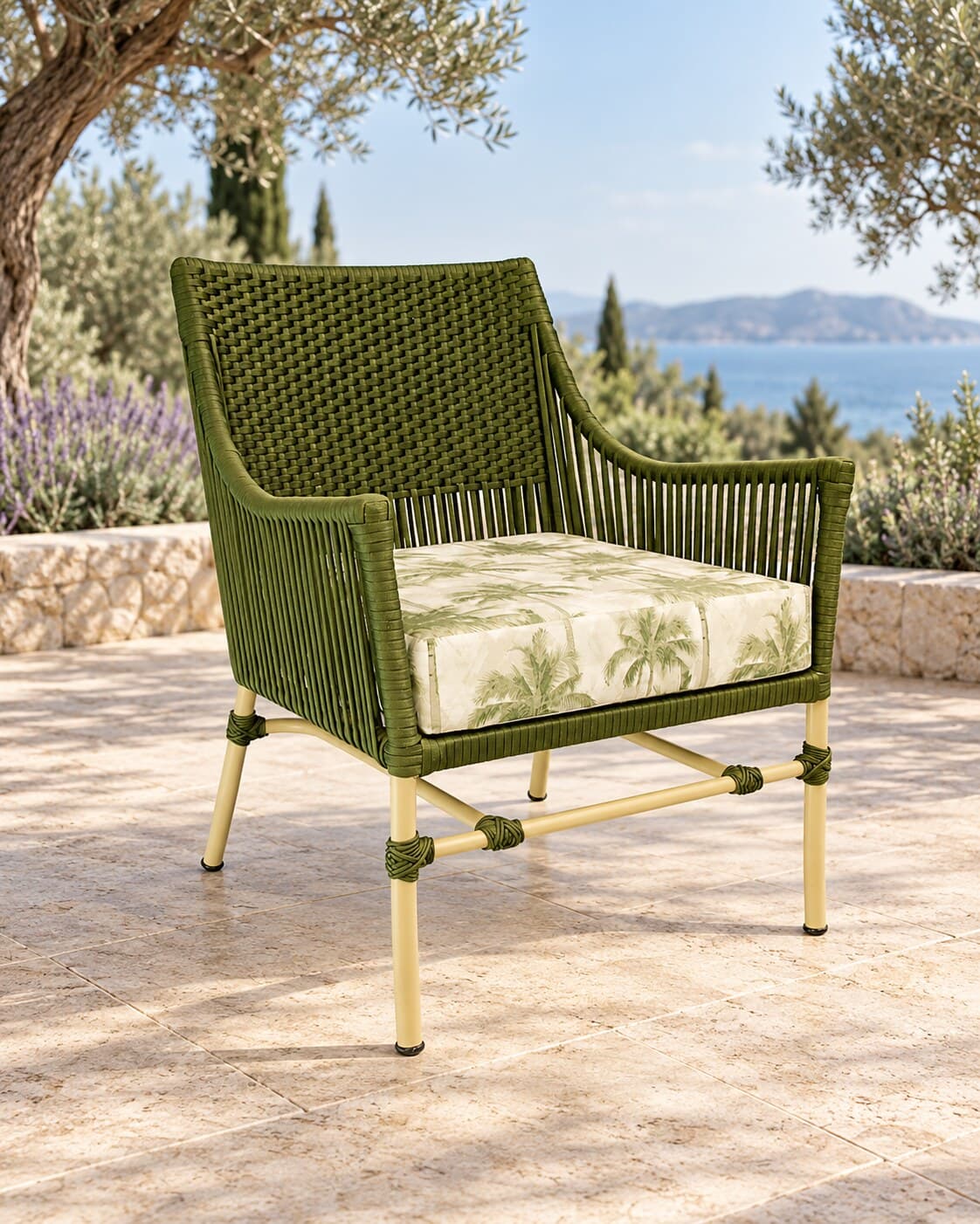 Poltrona média AREZZO em ambiente
