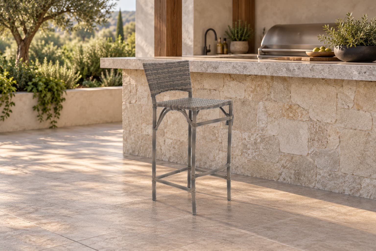 Banqueta Stille em ambiente