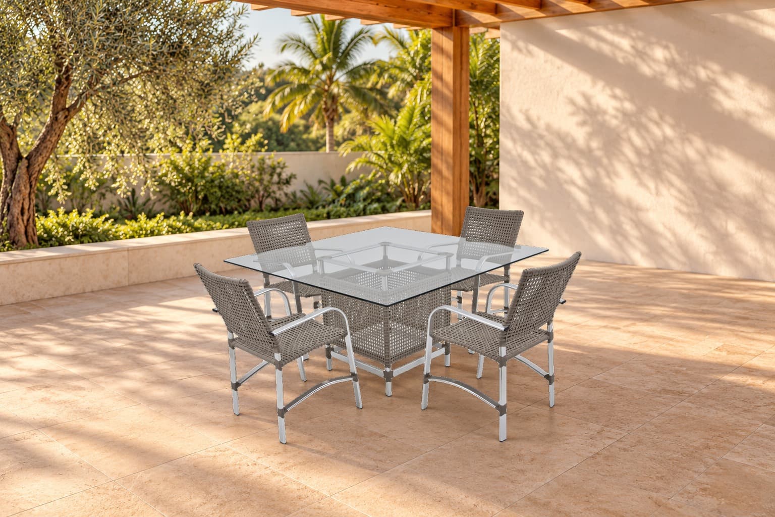 Cadeira com braço Elegance em ambiente