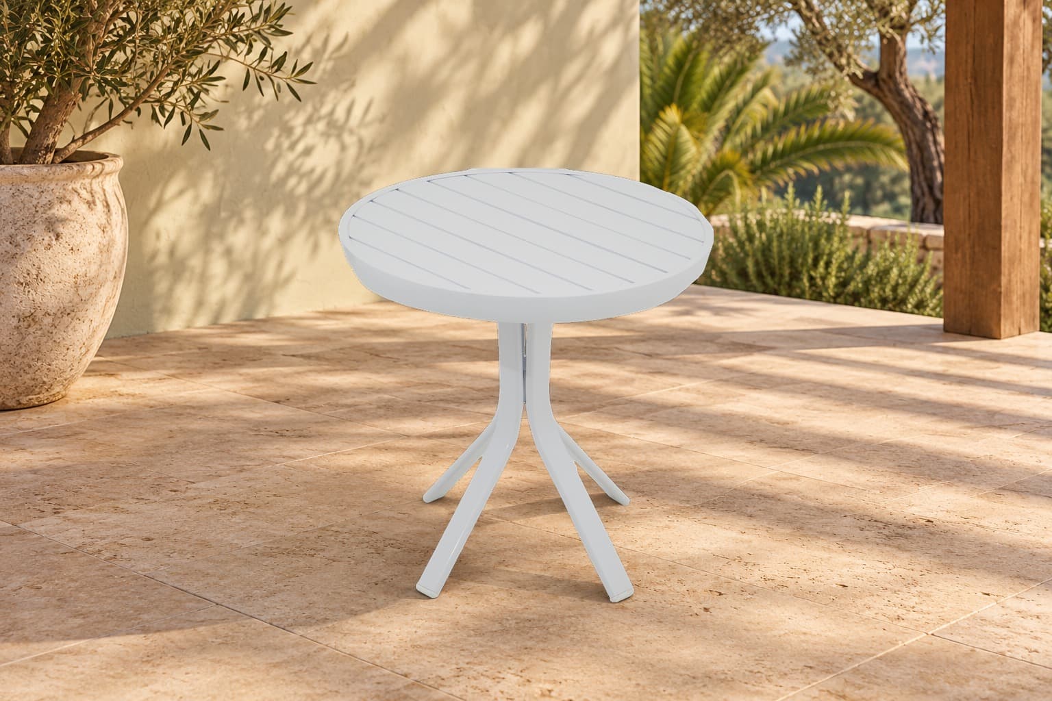 Mesa de apoio SOLARIS red em ambiente