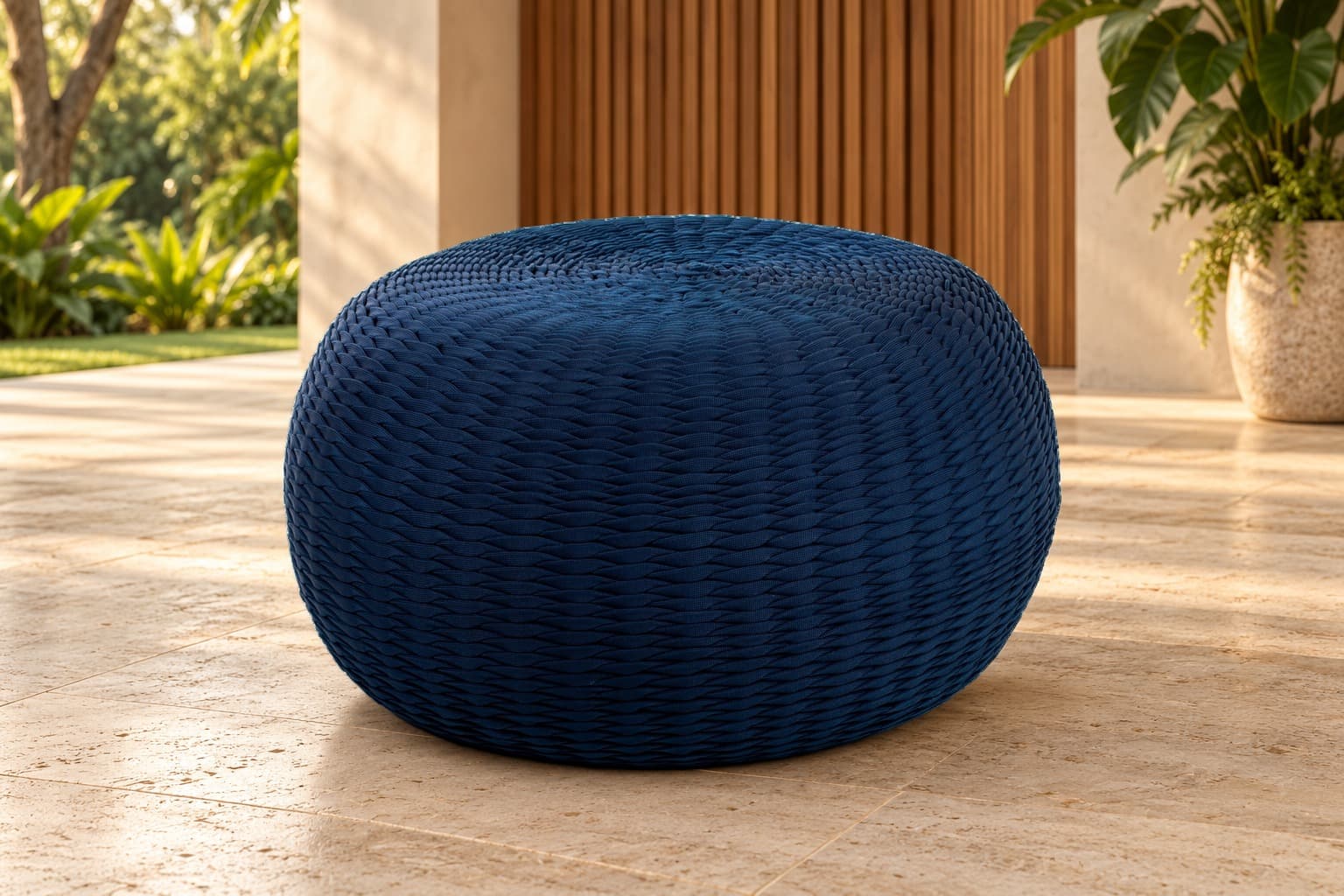 Puff Confort - espuma modulada em ambiente