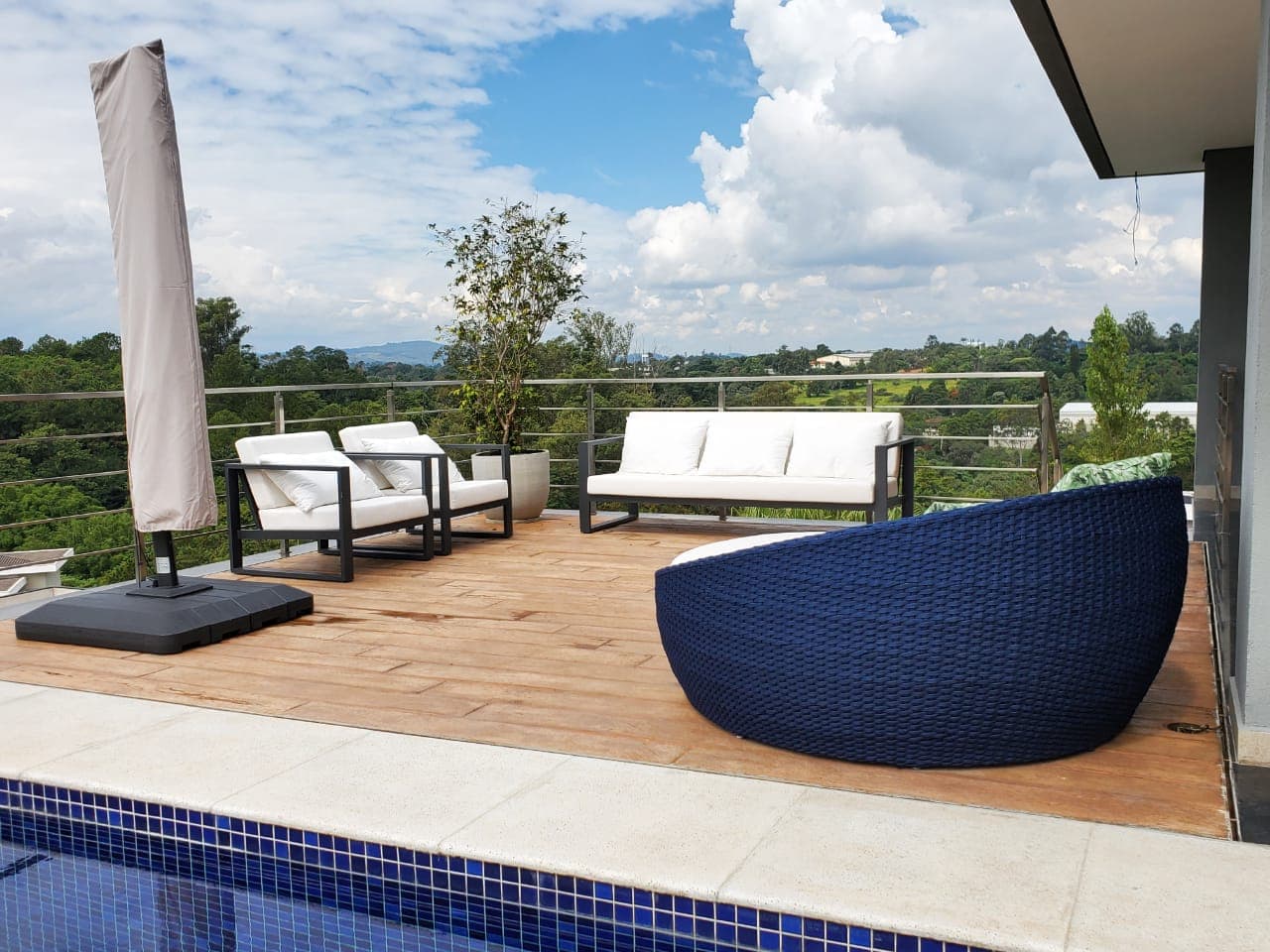 Chaise ELEGANCE corda Náutica