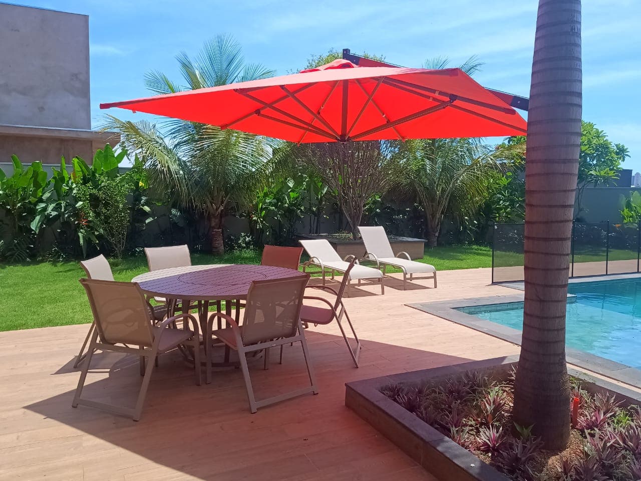 Mesa Pratic diam. 1,60m pé Barrica