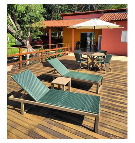 Espreguiçadeira MEMPHIS tricô nautico